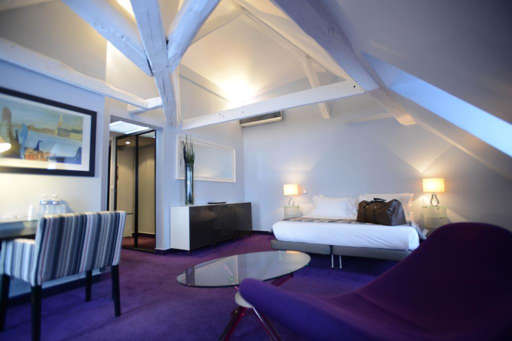 Hotel Des Archives París Habitación foto