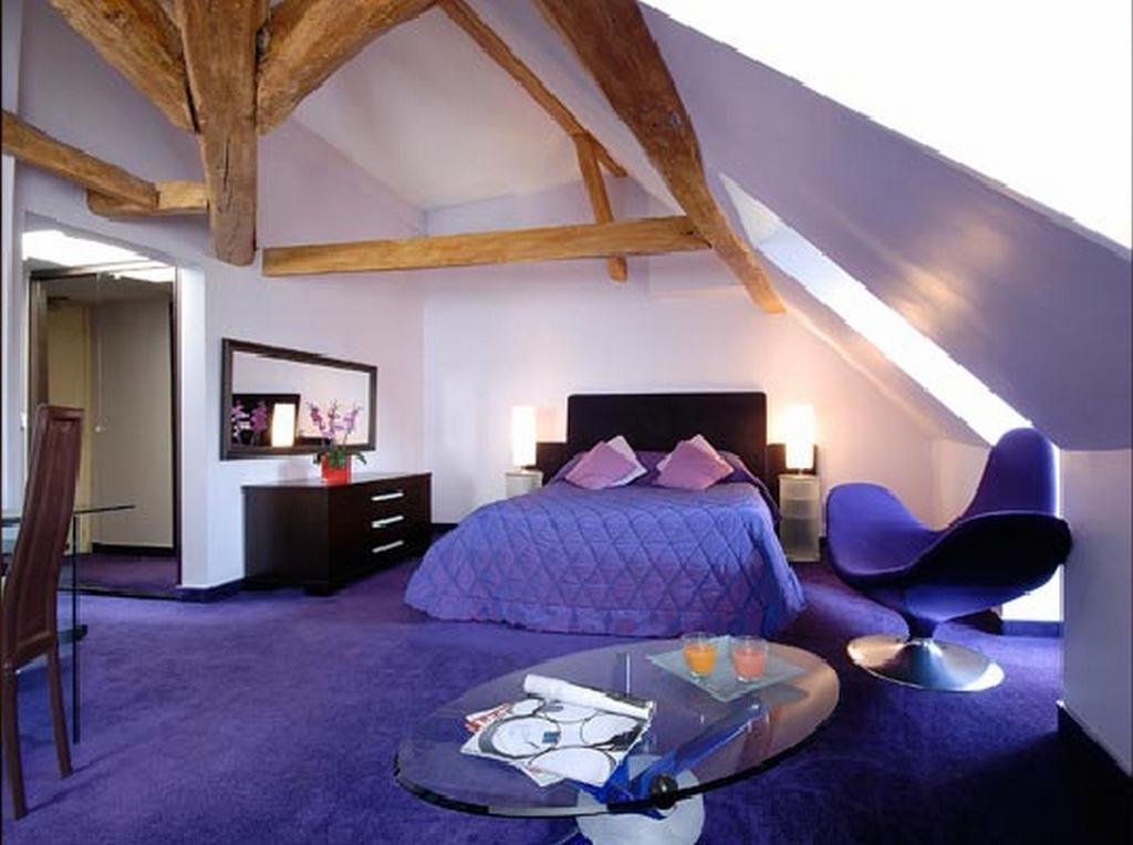 Hotel Des Archives París Habitación foto
