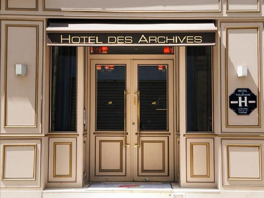 Hotel Des Archives París Exterior foto