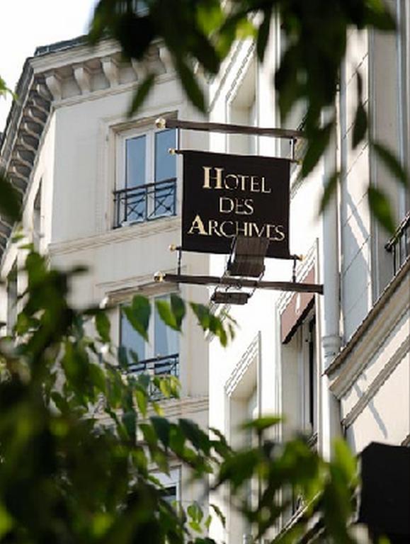 Hotel Des Archives París Exterior foto